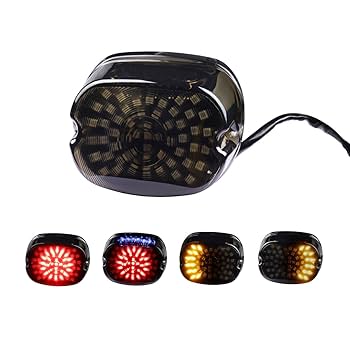 Amazon.com: LIUJJYH Smoked LED Tail Lights, Low Profile